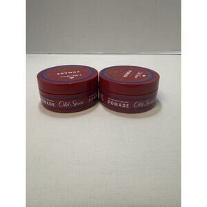 Old Spice Pomade with Beeswax Medium Hold No Shine 2 Pack 2.22 oz Each Brand New